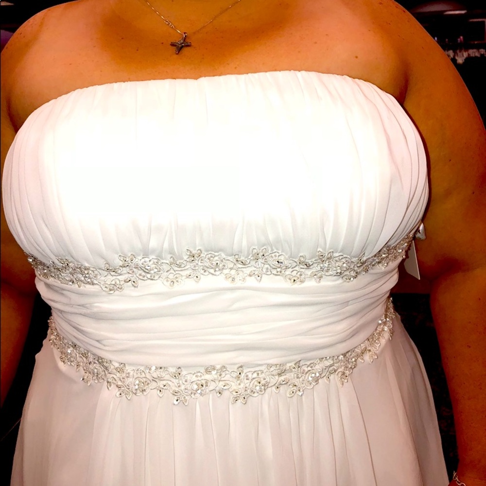 Plus Size Wedding Dress. Originally $549.99